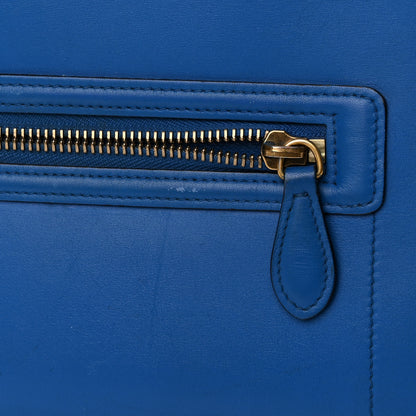 Celine Smooth Calfskin Mini Luggage Royal Blue 11 of 21