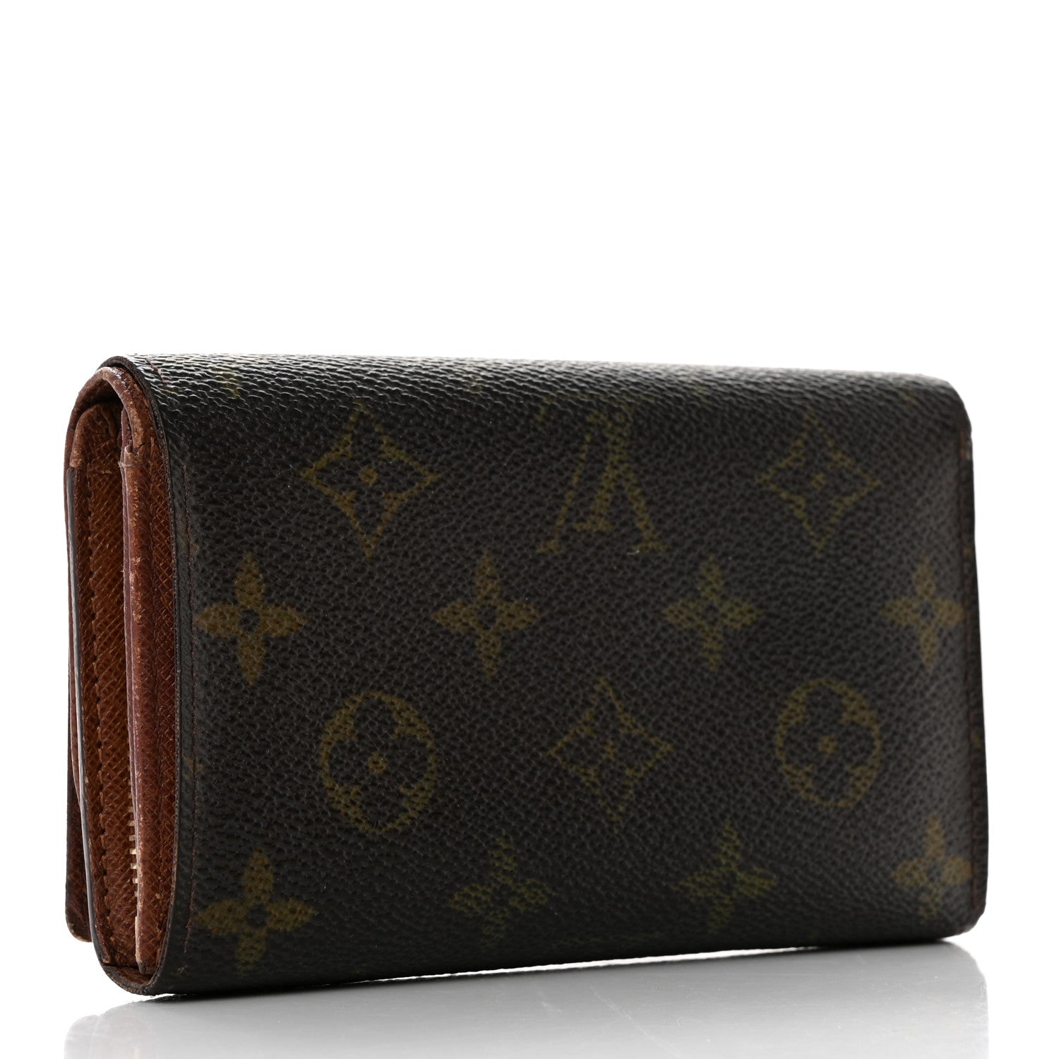 Louis Vuitton Monogram Porte-Monnaie Billets Tresor Wallet 3 of 9