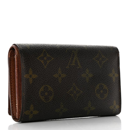 Louis Vuitton Monogram Porte-Monnaie Billets Tresor Wallet 3 of 9