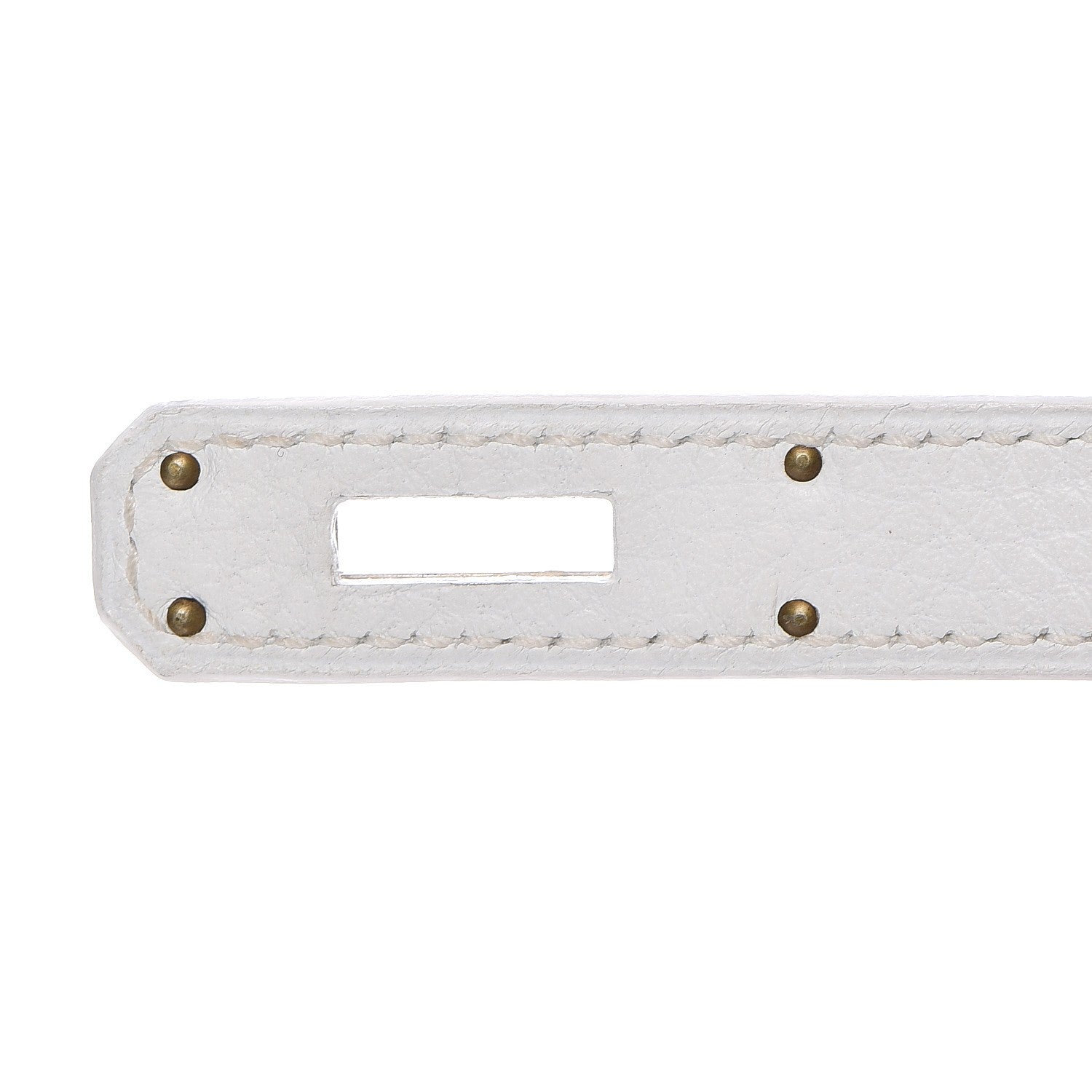 Hermes Taurillon Clemence Birkin 30 White 16 of 33