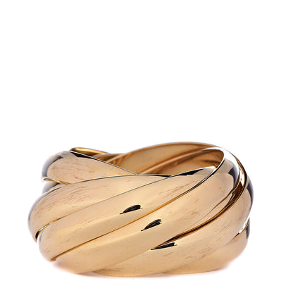 Tiffany 18K Yellow Gold Paloma's Melody Nine-Band Ring 58 8.25 1 of 4
