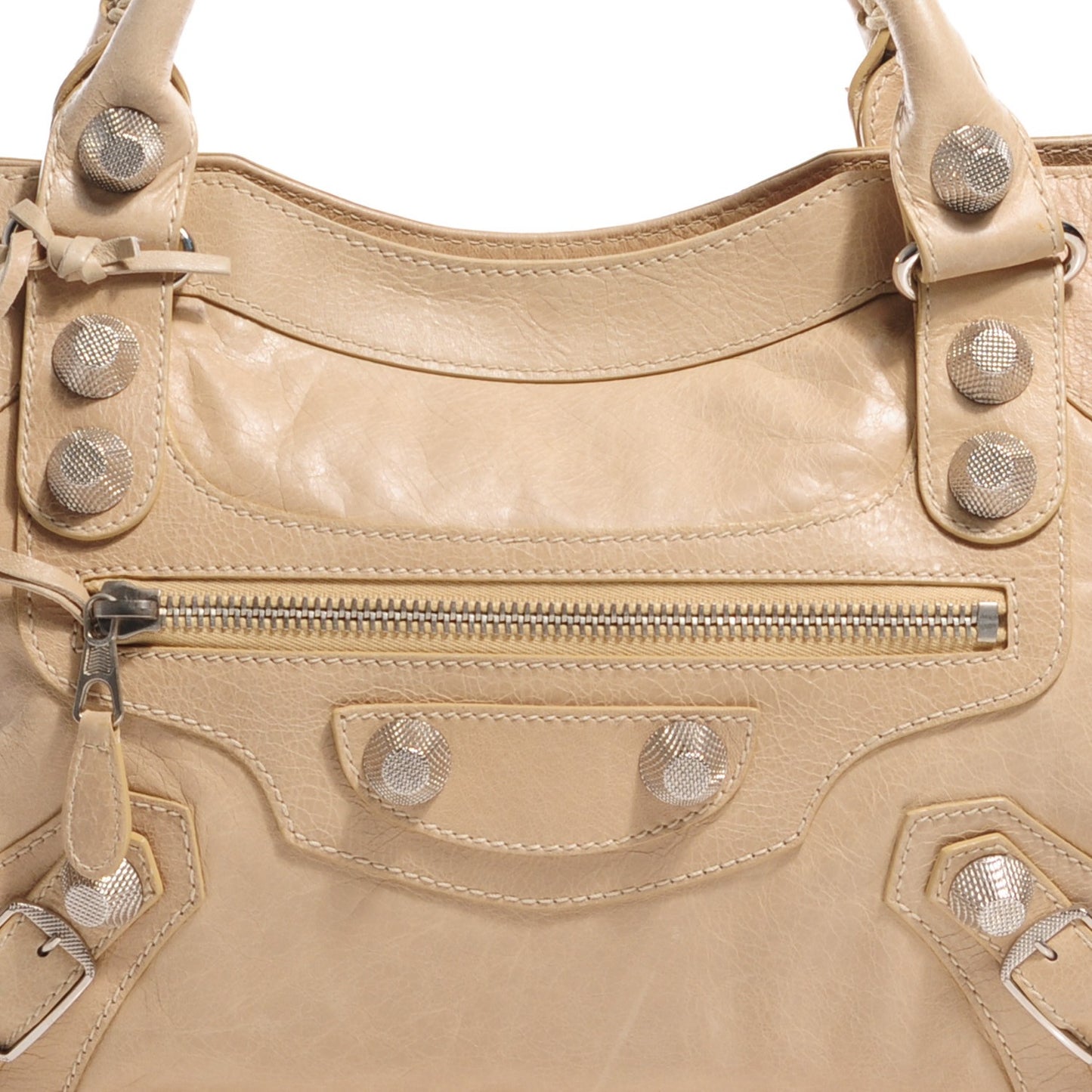 Agneau Giant 21 Silver Hardware City Sahara