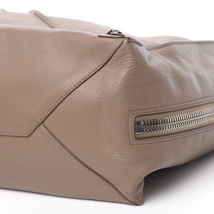 Balenciaga Veau Papier A4 Zip Around Tote Sable 10 of 13