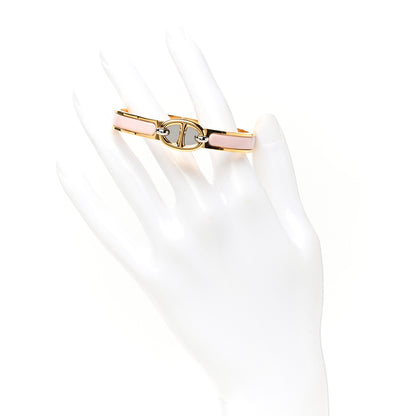 Hermes Enamel Mini Clic Chaine d'Ancre Bracelet PM Rose Candeur 2 of 5