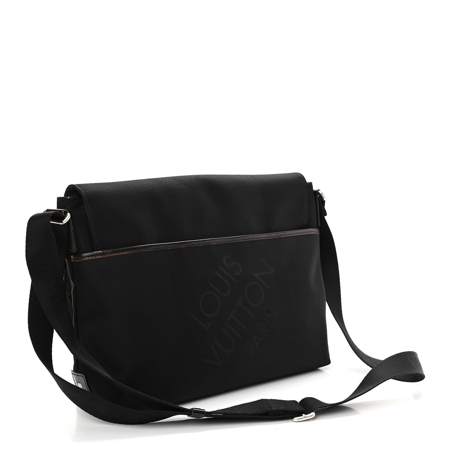 Louis Vuitton Damier Geant Loup Messenger Bag Black 2 of 12
