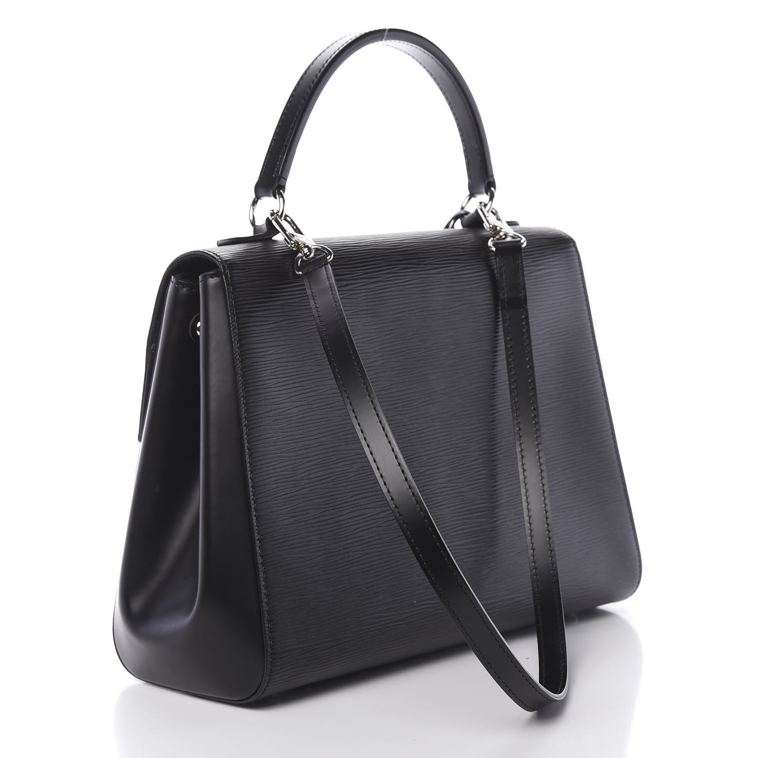 Louis Vuitton Epi Cluny MM Black 4 of 11