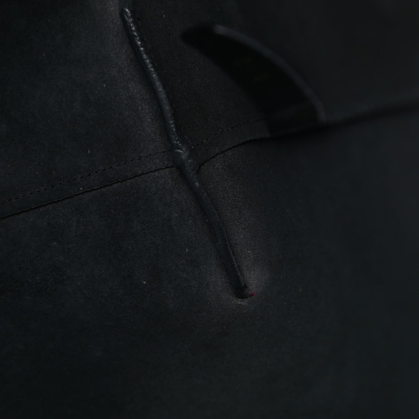 Calfskin Large Shopping Tote Black