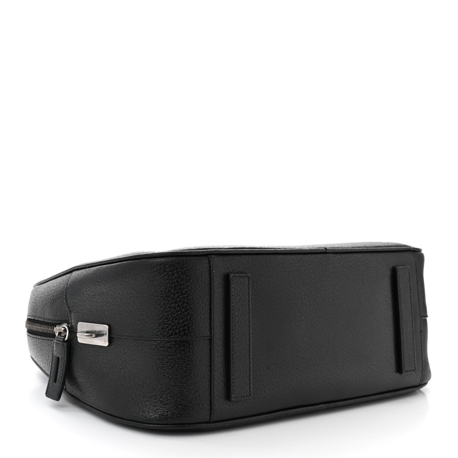 Prada Goatskin Bowling Bag Black 4 of 12