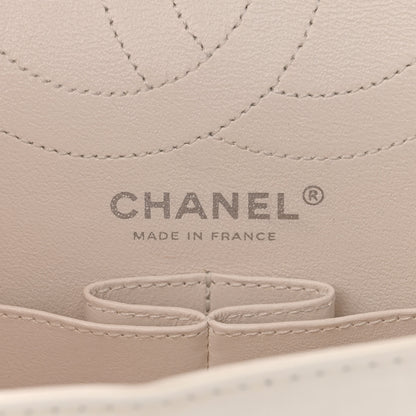 Chanel Aged Calfskin Quilted 2.55 Reissue 226 Flap Ivory 5 of 12