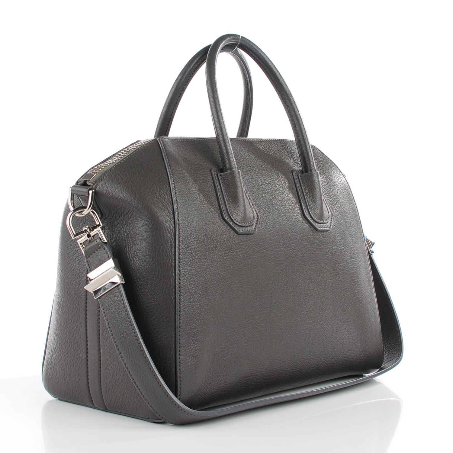 Givenchy Sugar Goatskin Medium Antigona Grey 3 of 9