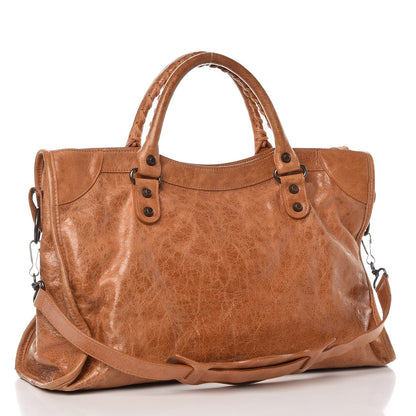 Balenciaga Agneau Classic Hardware City Marron Cannelle 3 of 13