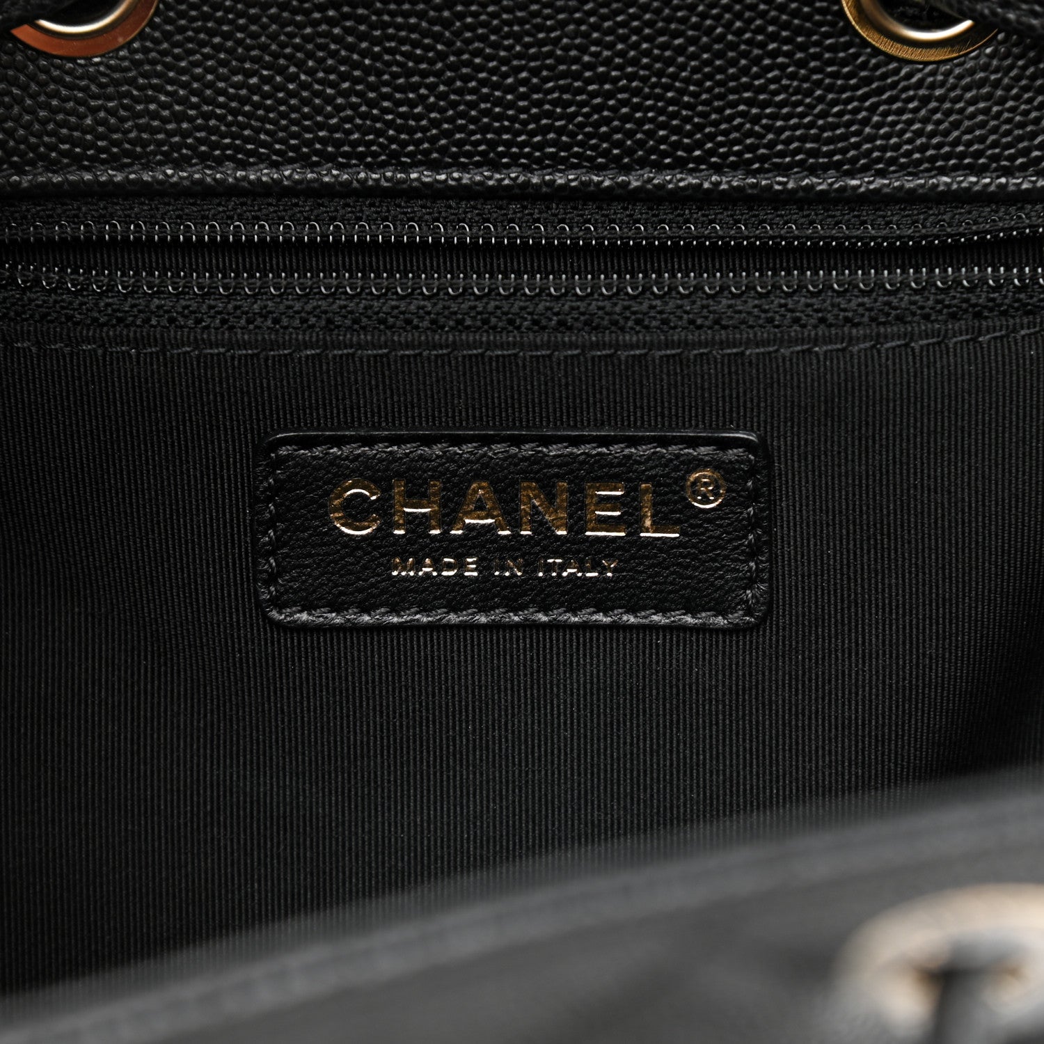 Chanel Caviar Quilted Backpack Bag Black 6 of 9