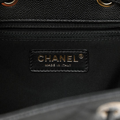 Chanel Caviar Quilted Backpack Bag Black 6 of 9
