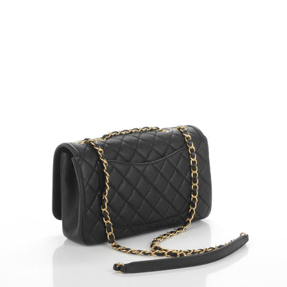 Chanel Caviar Quilted Medium CC Filigree Flap Black 3 of 7