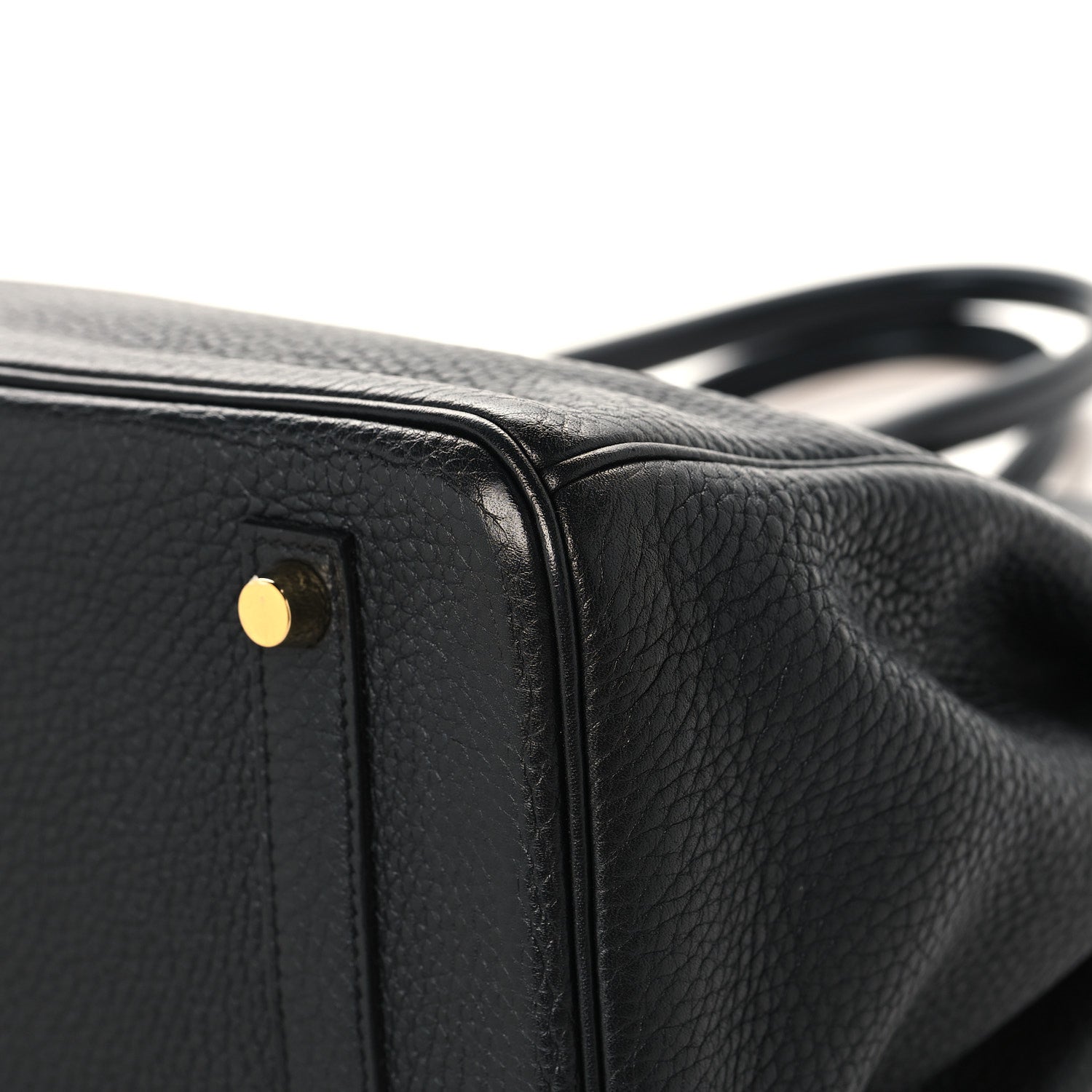 Hermes Taurillon Clemence Birkin 35 Black 12 of 13