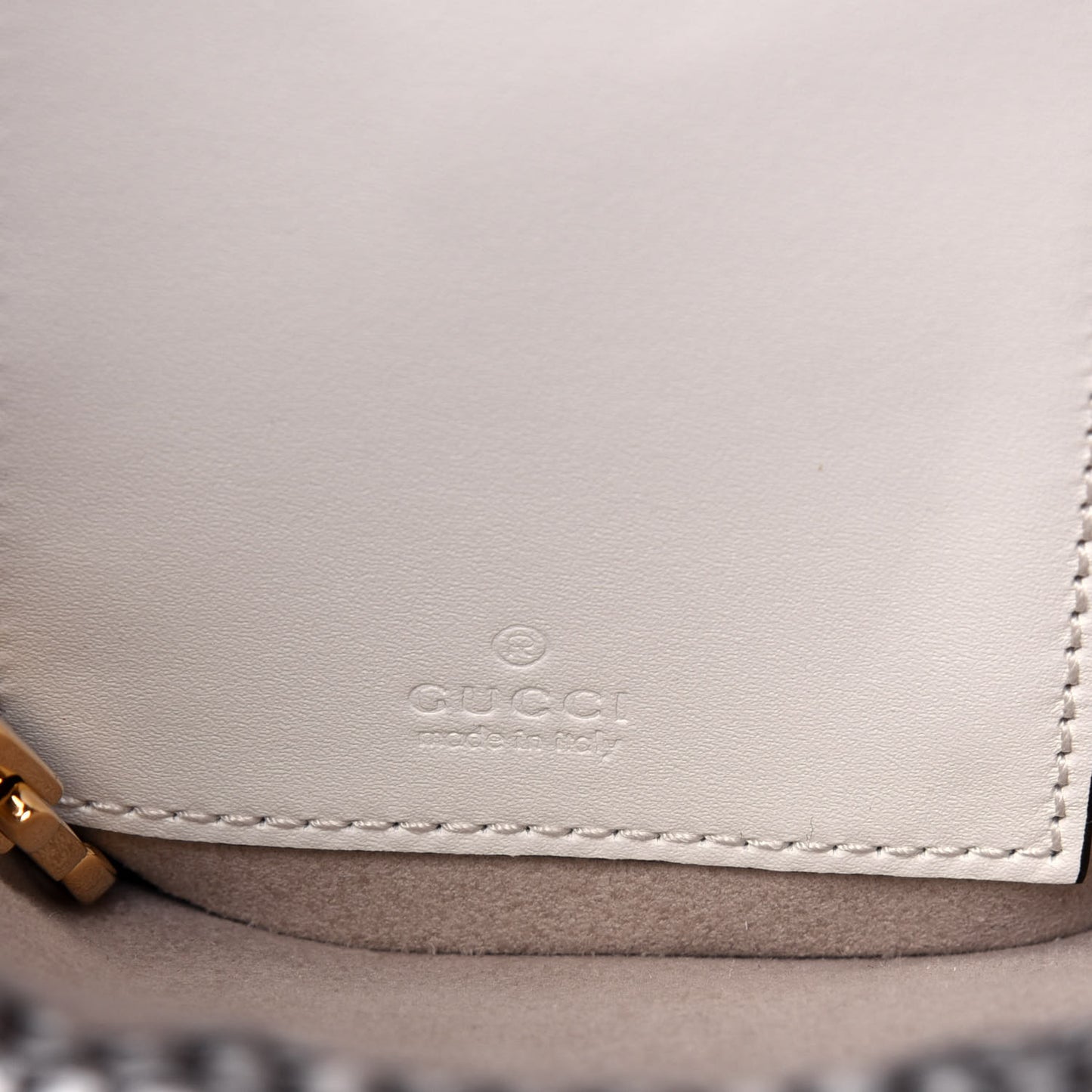 Snakeskin Mini Zumi Bucket Bag Grey