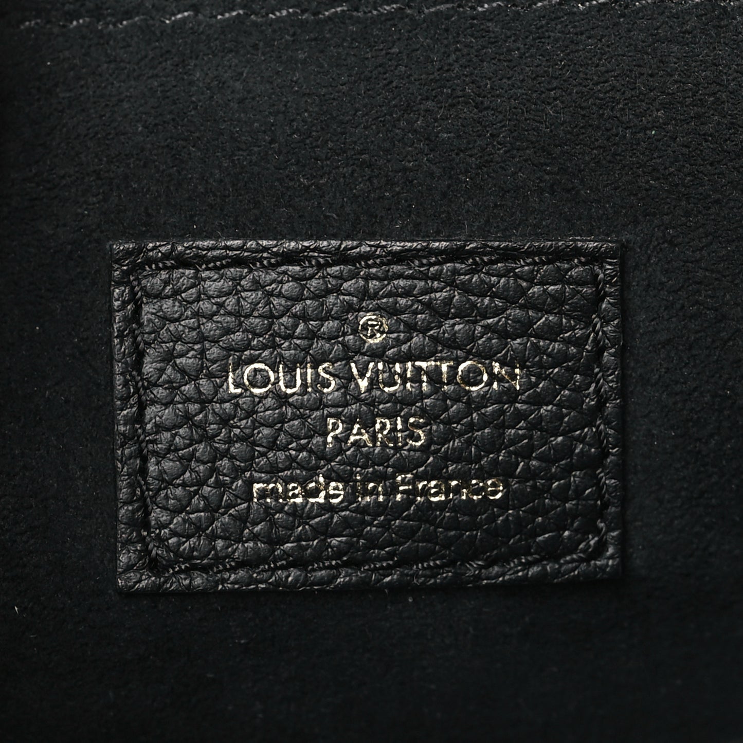 Grained Calfskin Lockme Oxford Black