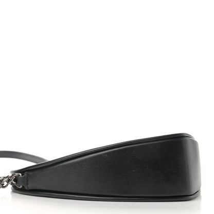 Saint Laurent Calfskin Heart Monogram Crossbody Black 4 of 12