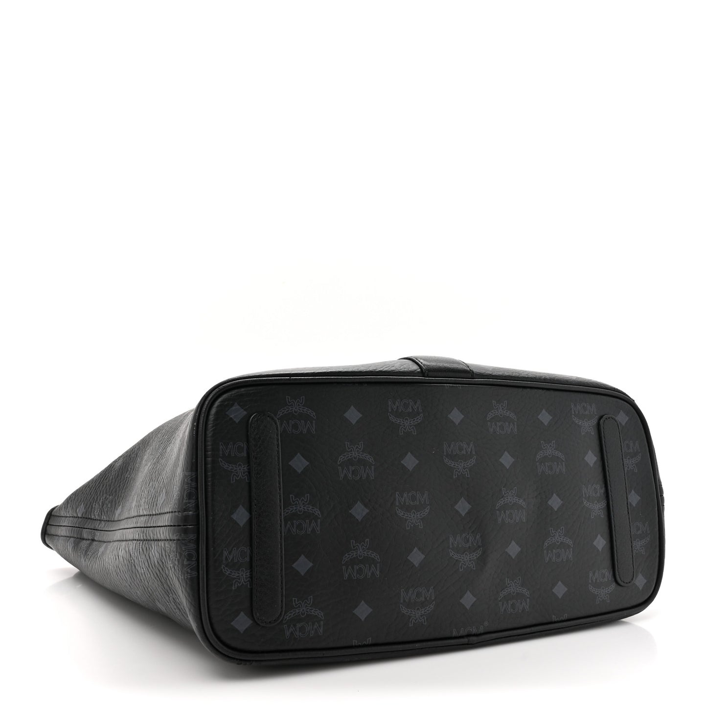 Visetos Medium Liz Reversible Shopper Tote Black