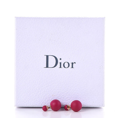 Christian Dior Mise En Dior Tribal Earrings Toxic Purple 5 of 5