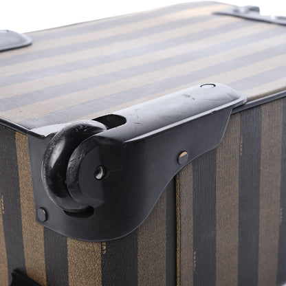 Fendi Pequin Spalmati Carry On Luggage Tobacco 14 of 14