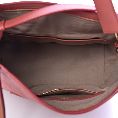 MCM Grained Calfskin Medium Klara Hobo Cocoa 5 of 15