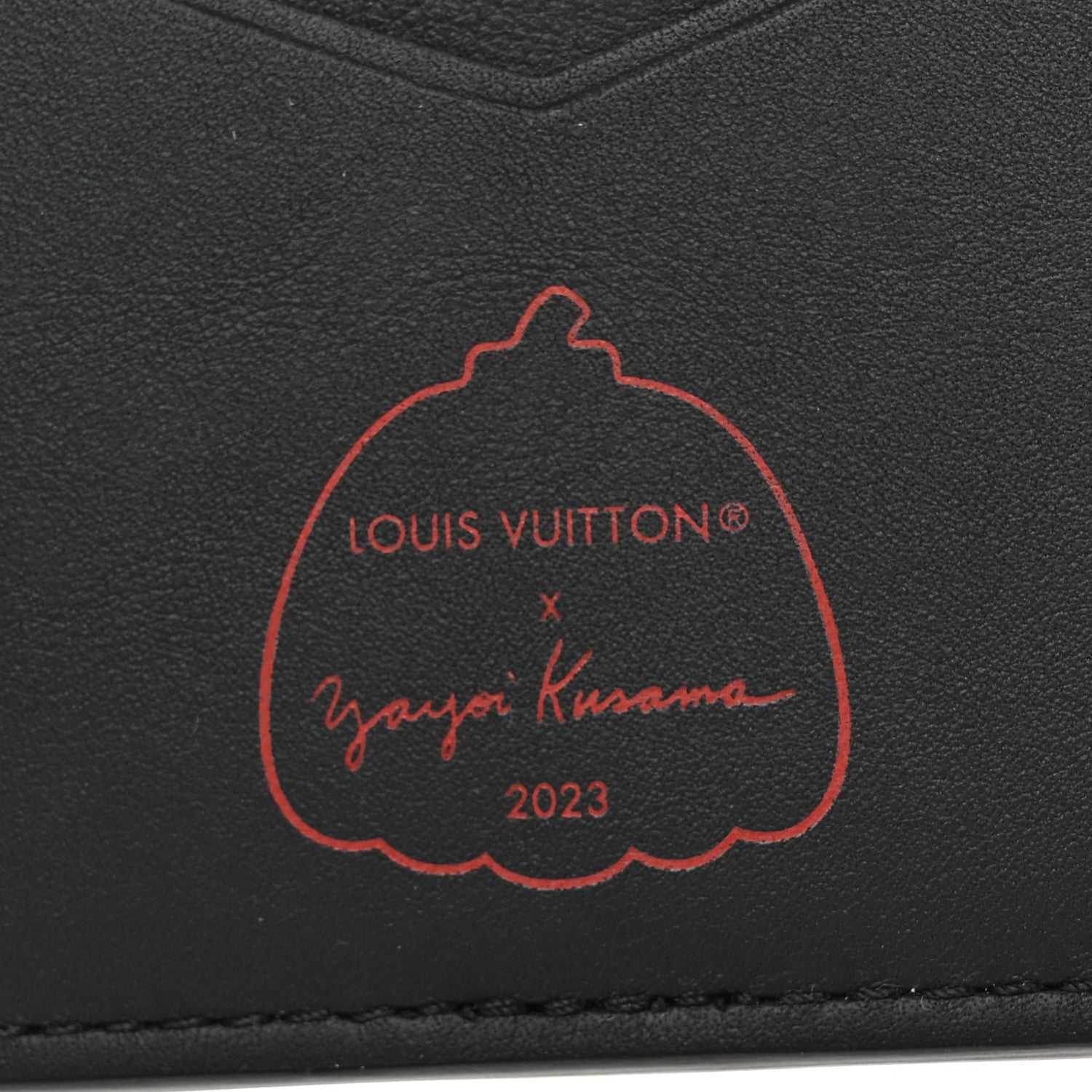 Louis Vuitton LV X YK Empreinte Pocket Organizer Black Red 7 of 9