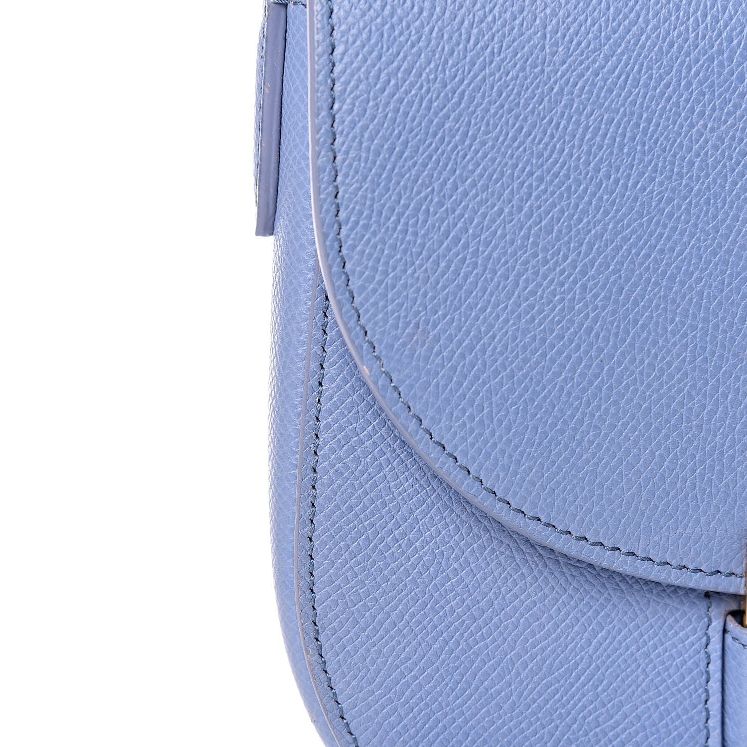 Celine Grained Calfskin Small Trotteur Porcelain 8 of 12