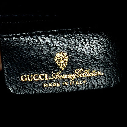 Gucci Monogram Vintage Web Boston Navy 6 of 7