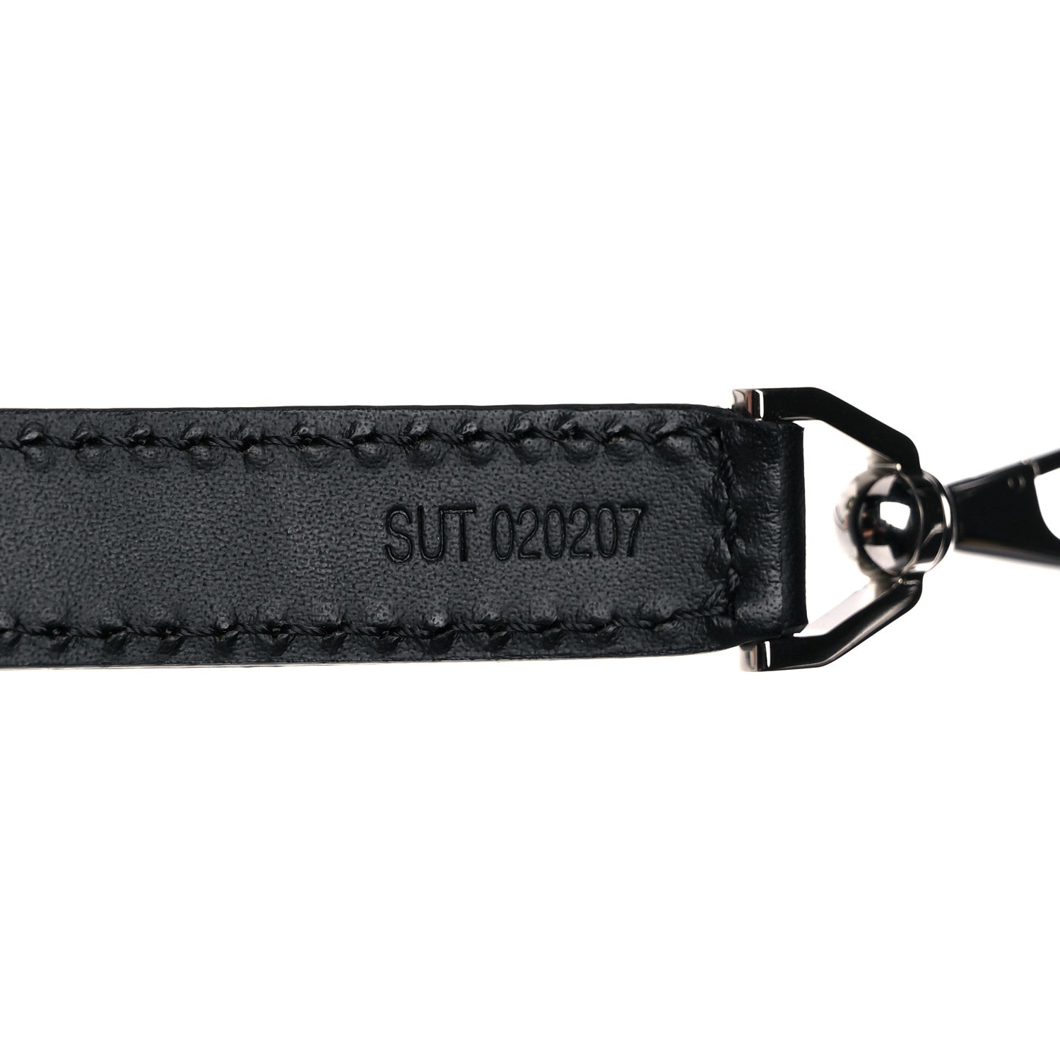 Goyard Calfskin Adjustable Shoulder Strap Black 3 of 7