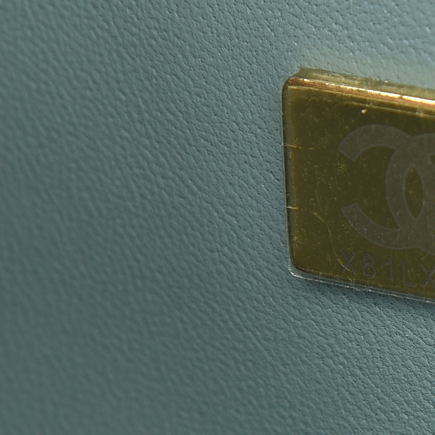 Chanel Caviar Quilted Jumbo Double Flap Dark Green 7 of 9