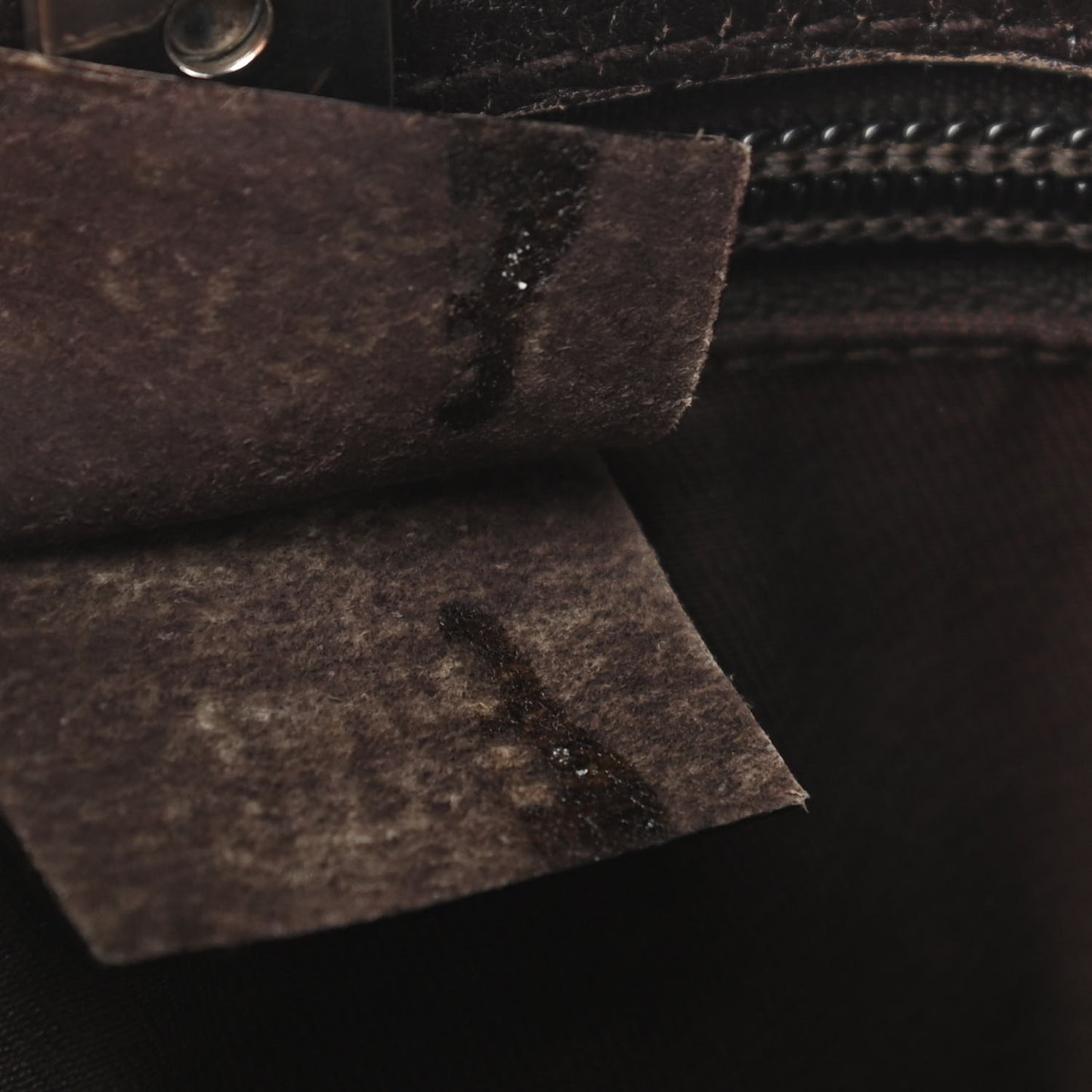 GG Plus Monogram Medium Joy Tote Dark Brown