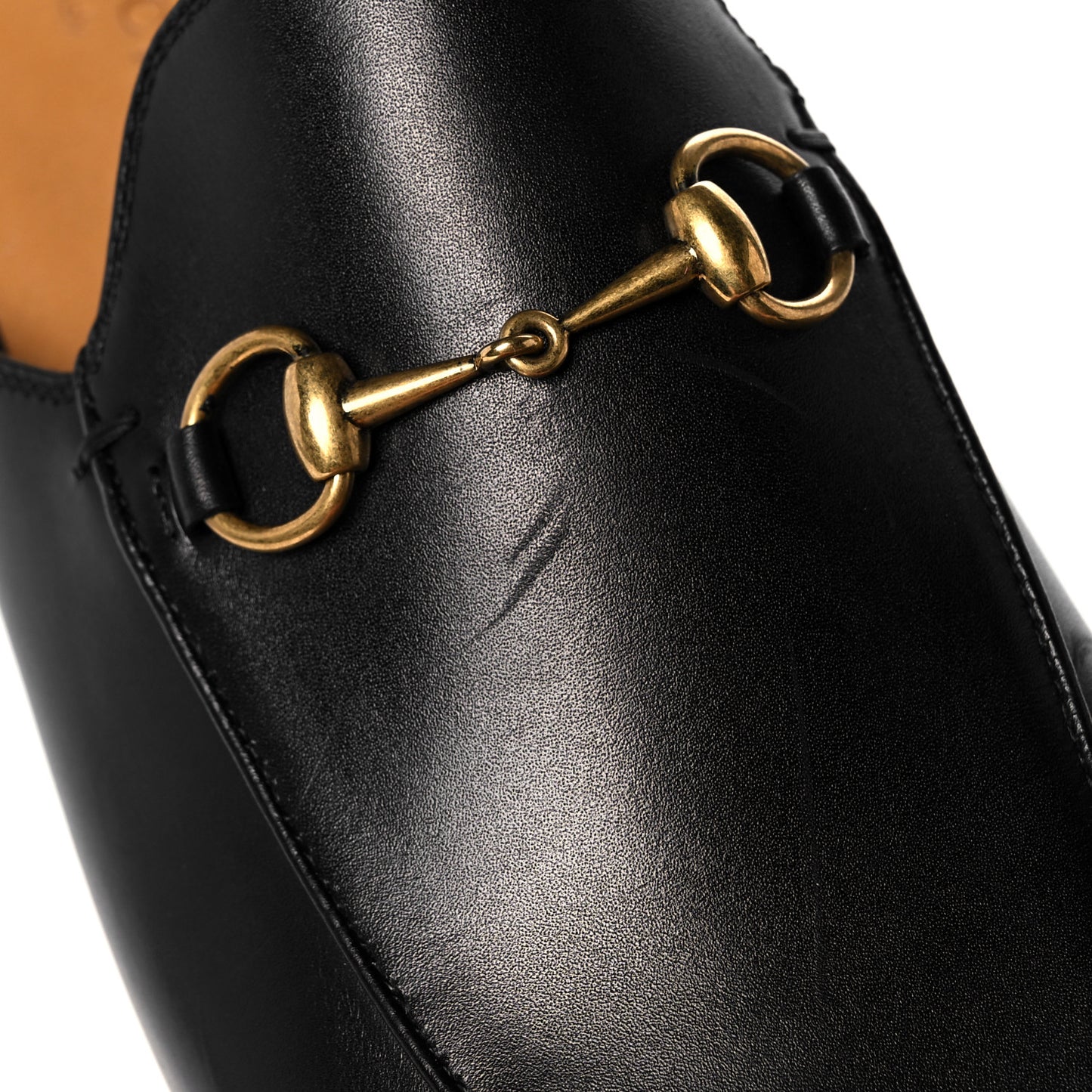 Calfskin Womens Princetown Slippers 40 Black