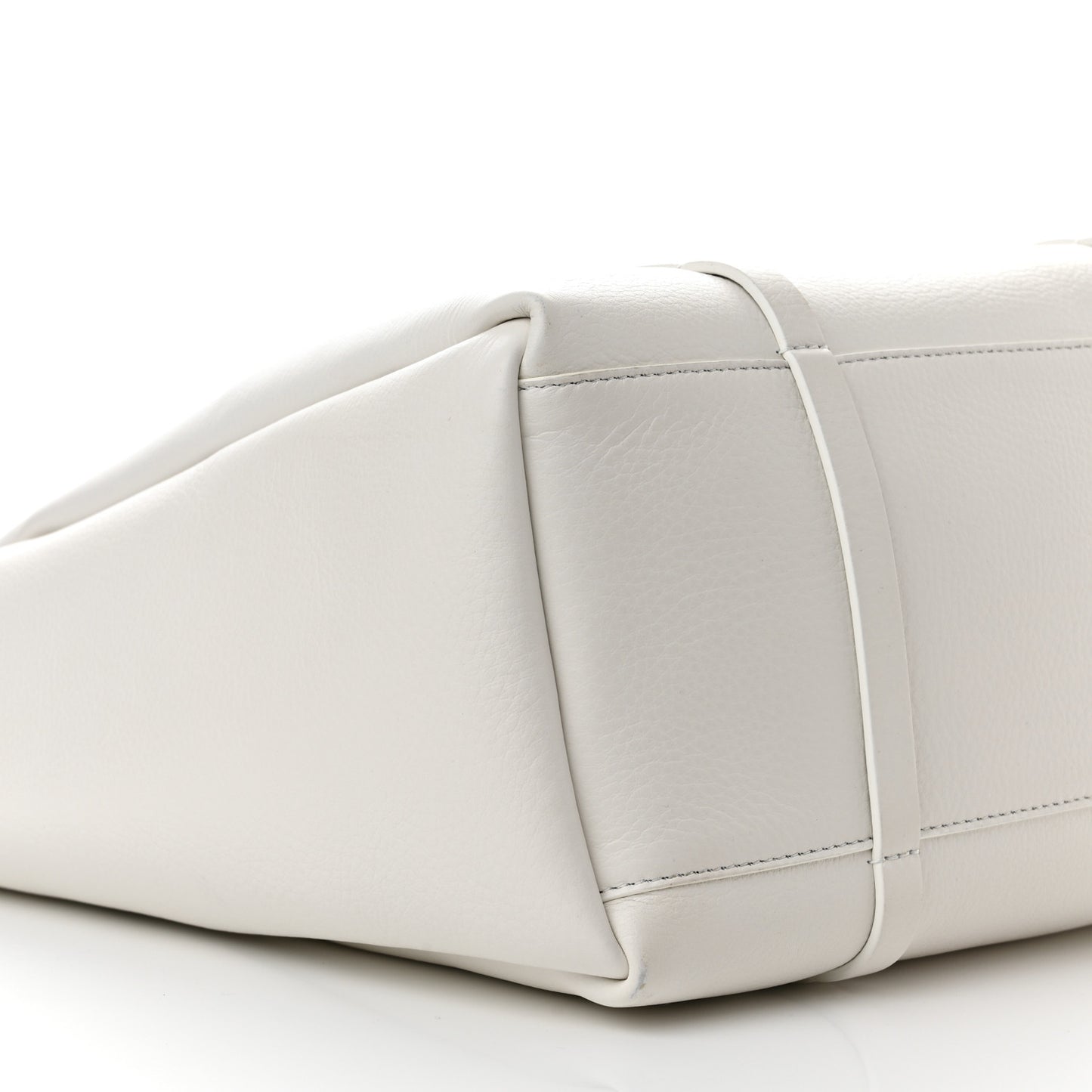 Veau Baltimore Double Sided Small Everyday Tote Optic White Black