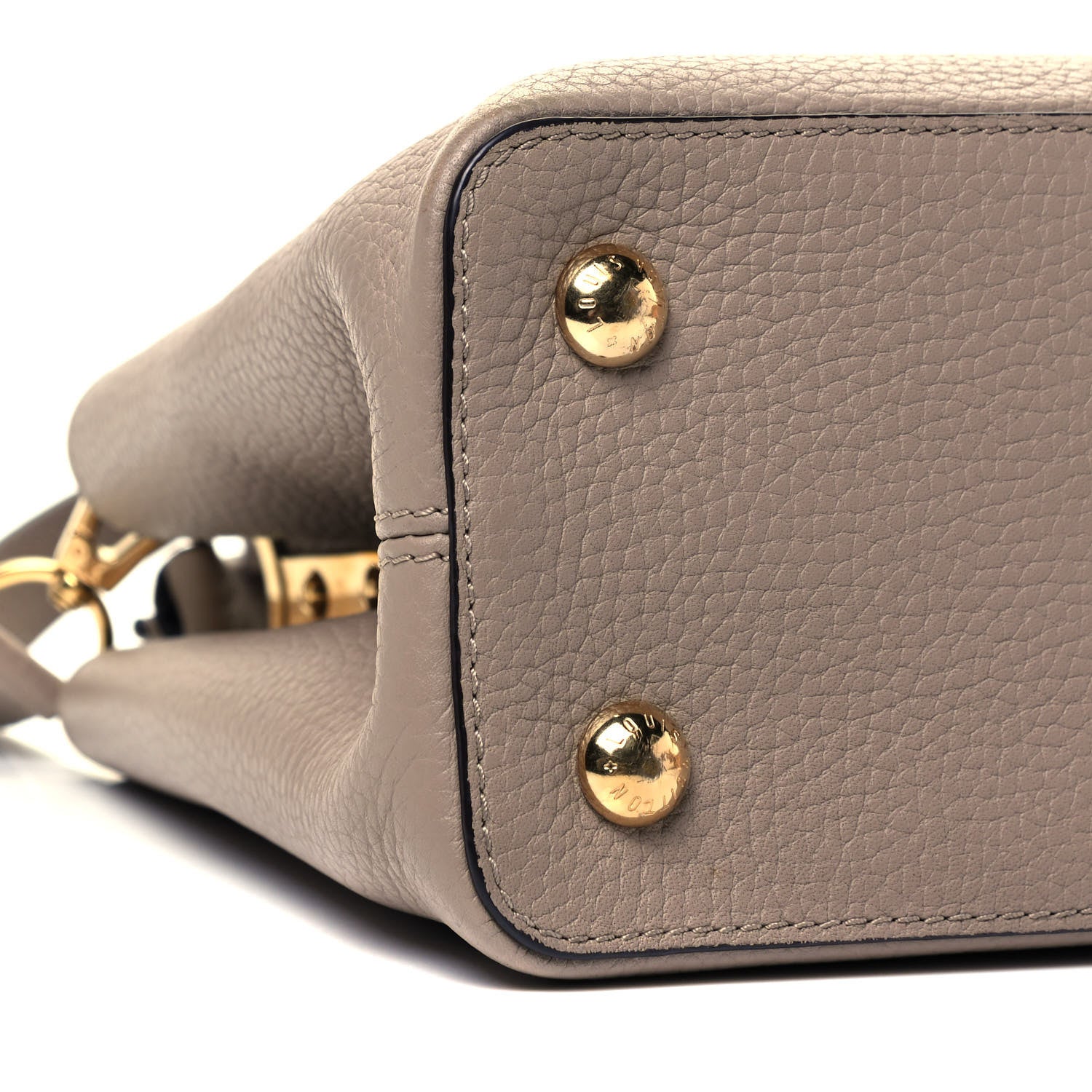 Louis Vuitton Taurillon Capucines PM Galet 7 of 8