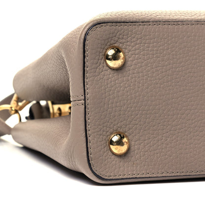 Louis Vuitton Taurillon Capucines PM Galet 7 of 8