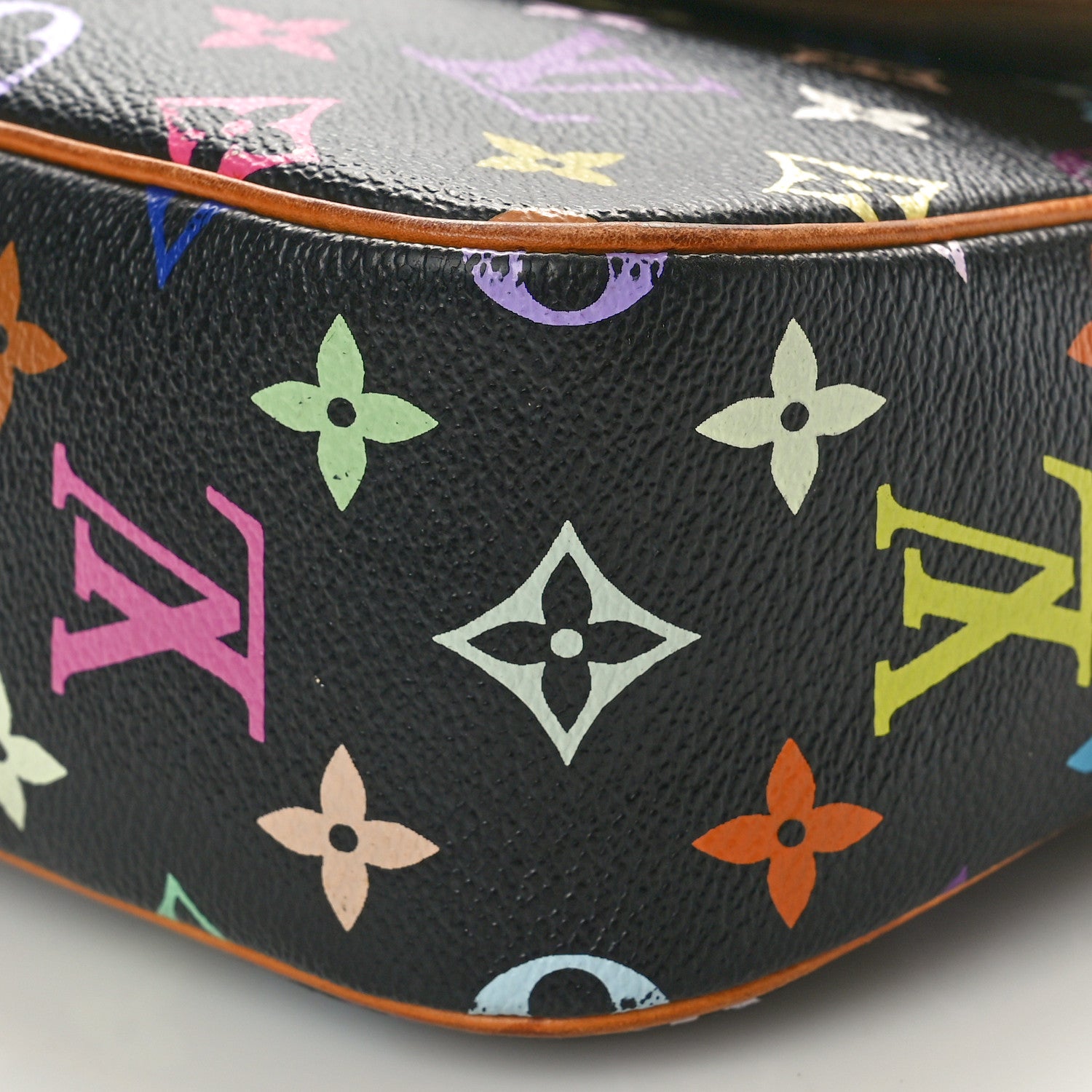 Louis Vuitton Monogram Multicolor Sologne Black 9 of 11