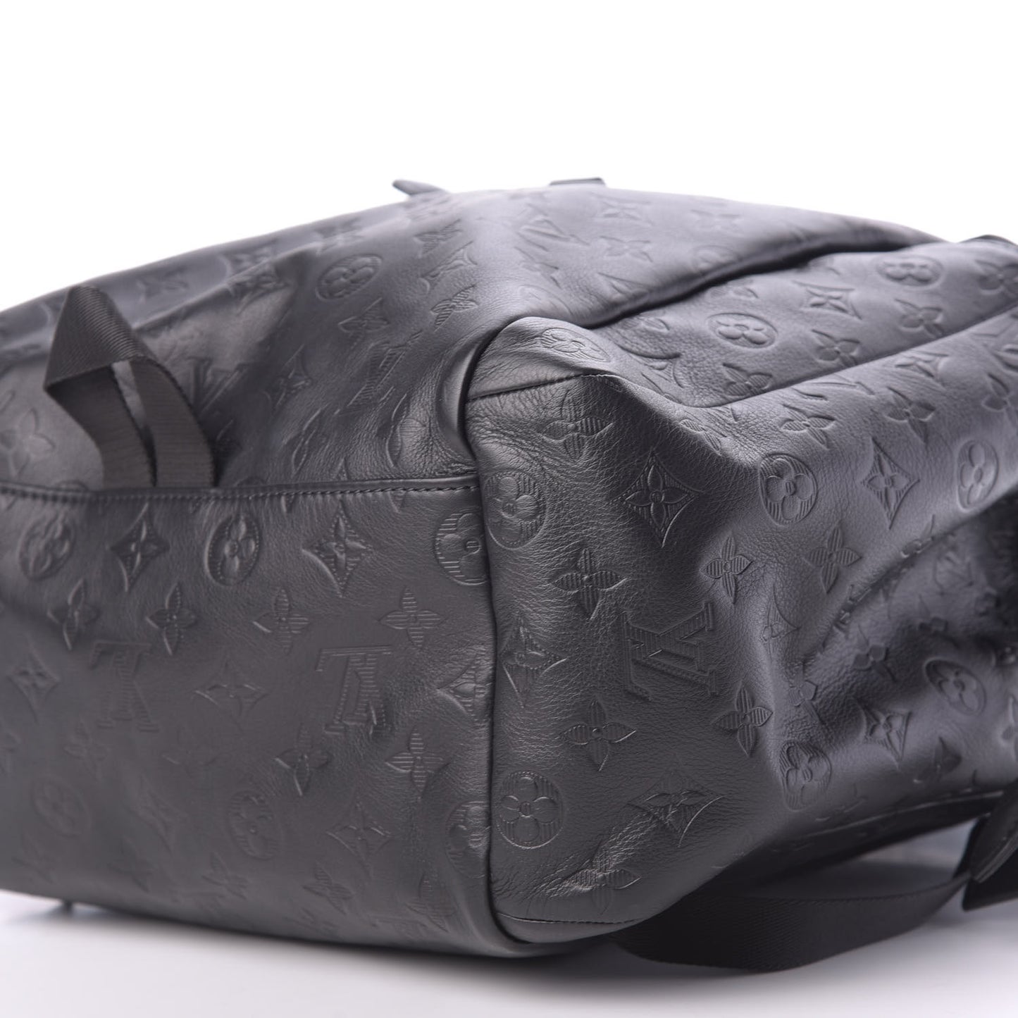 Calfskin Monogram Shadow Discovery Backpack Black