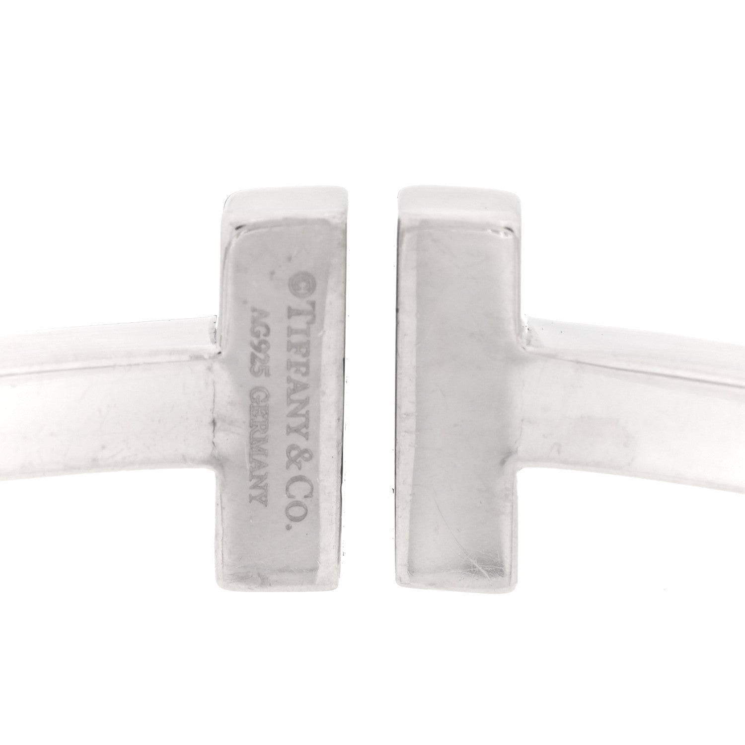 Tiffany Sterling Silver T Square Bracelet 3 of 3