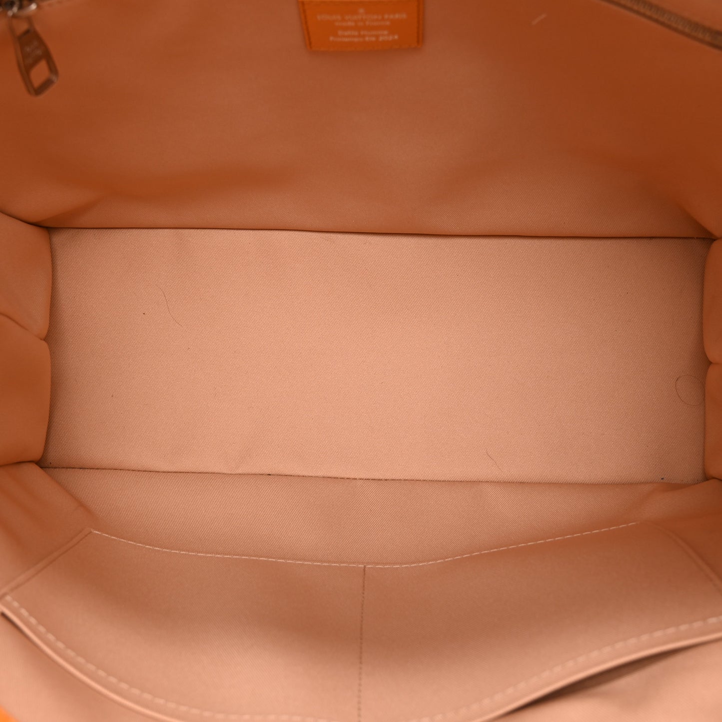 Cowhide Shopper Bag MM Safran