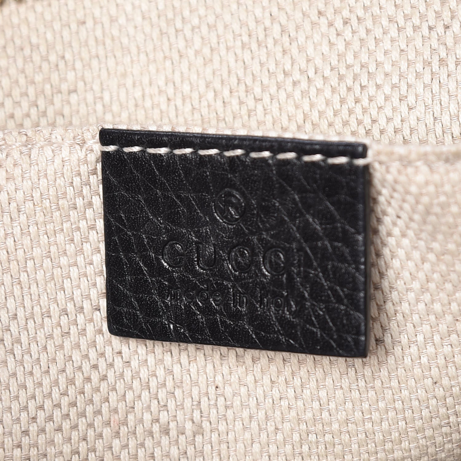 Gucci Pebbled Calfskin Small Soho Disco Bag Black 8 of 12