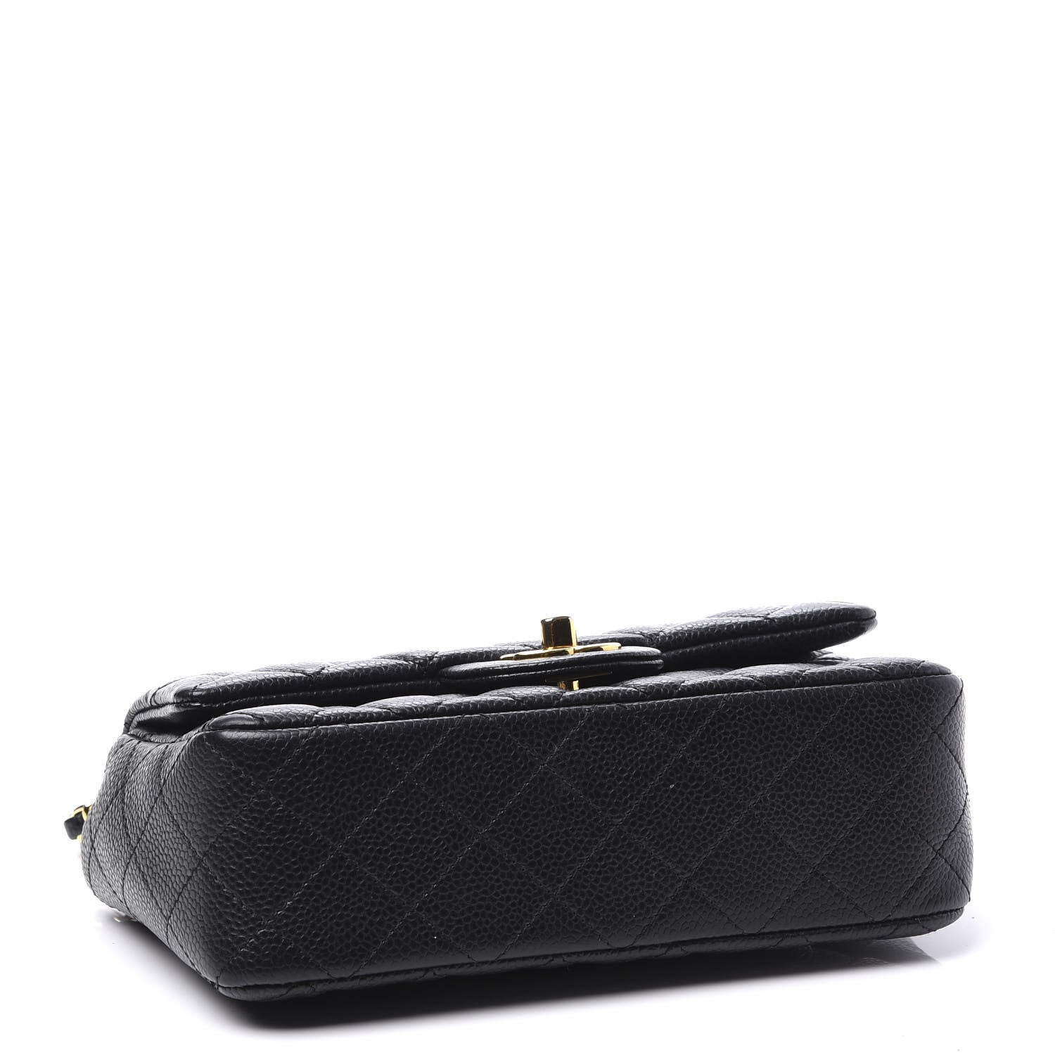 Chanel Caviar Quilted Mini Rectangular Flap Black 3 of 9