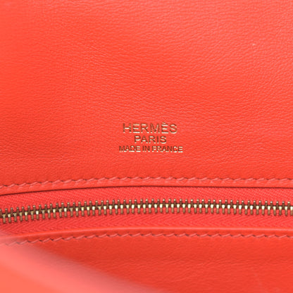 Hermes Grizzly Swift Kelly Retourne 32 Chamois Capucine 5 of 16