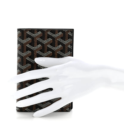 Goyard Goyardine Grenelle Passport Wallet Black 2 of 10