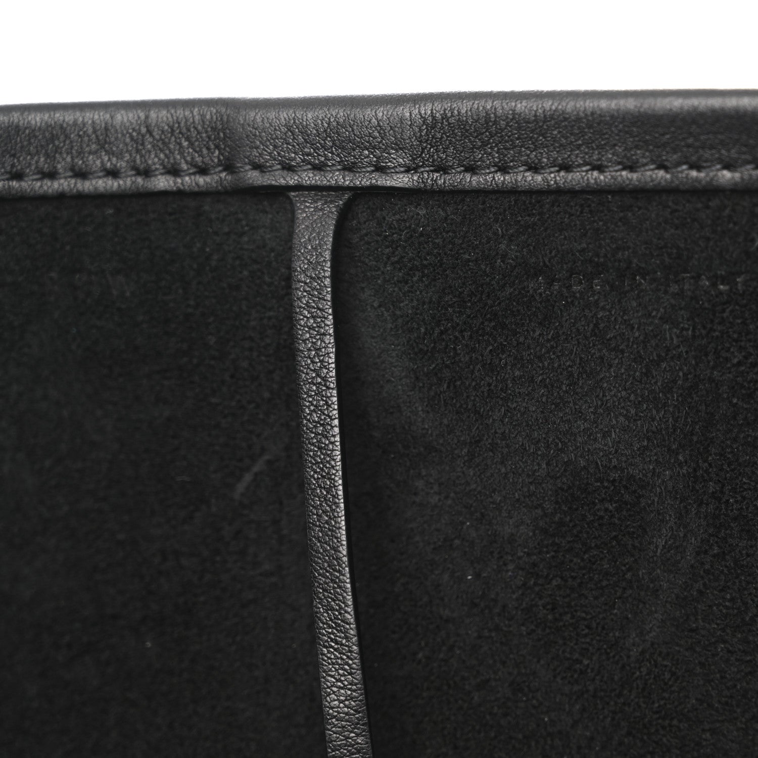 The Row Polished Saddle Calfskin Large N/S Park Tote Black 6 of 10