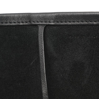 The Row Polished Saddle Calfskin Large N/S Park Tote Black 6 of 10