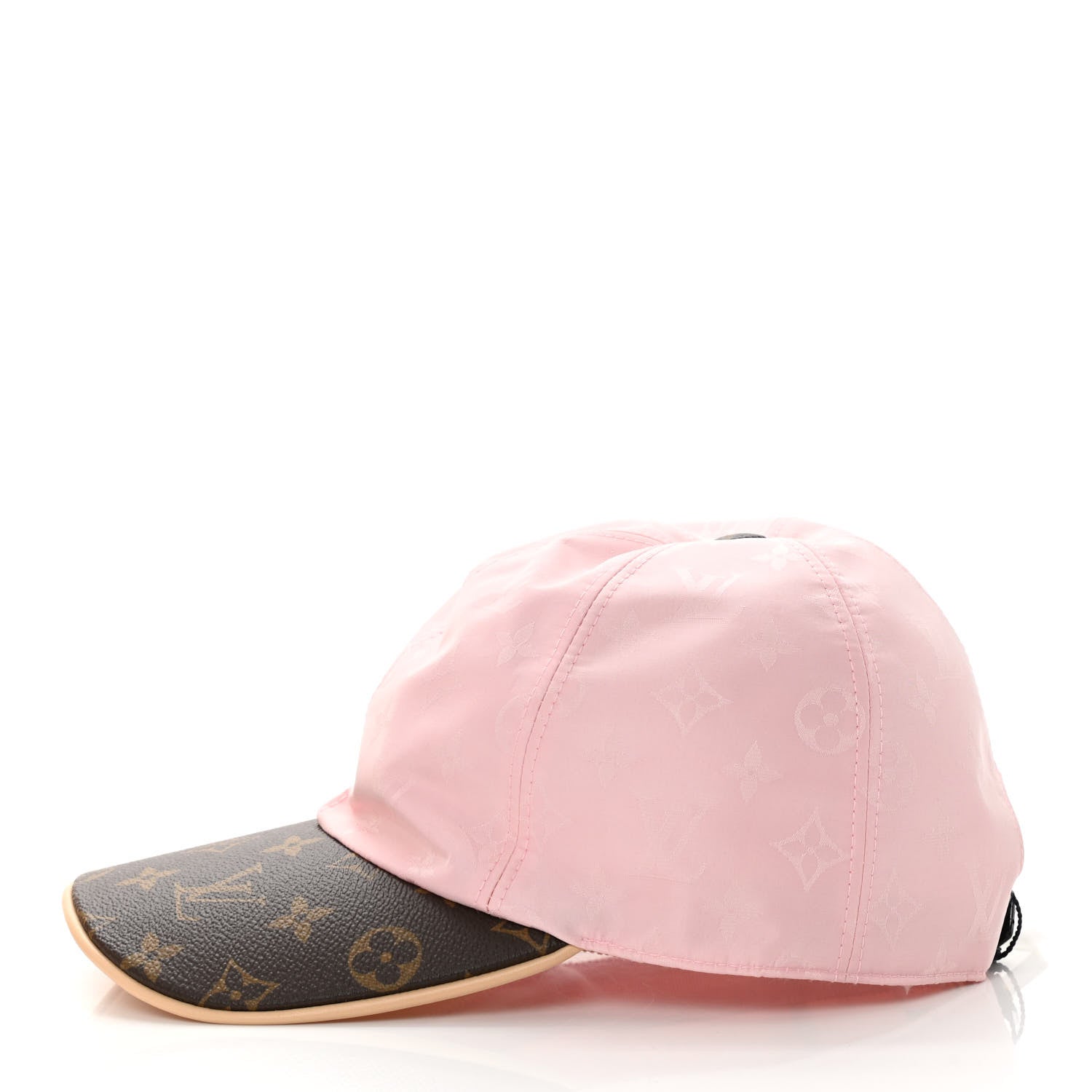 Louis Vuitton Polyester Silk Monogram LV Get Ready Cap M Pink 3 of 9