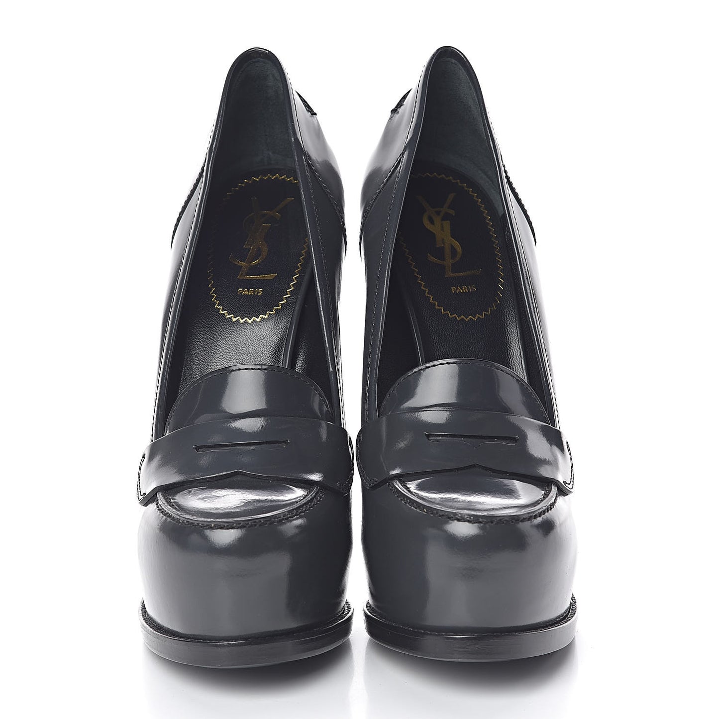Loafer-Style Tribtoo 140 Pumps 39.5 Dark Blue