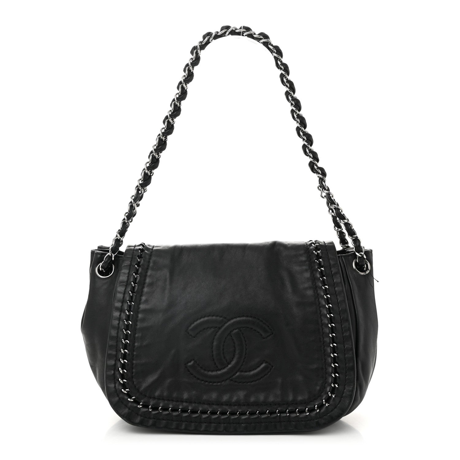 Chanel Lambskin Luxe Ligne Flap Black 1 of 13