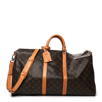 Louis Vuitton Monogram Keepall Bandouliere 55 1 of 14